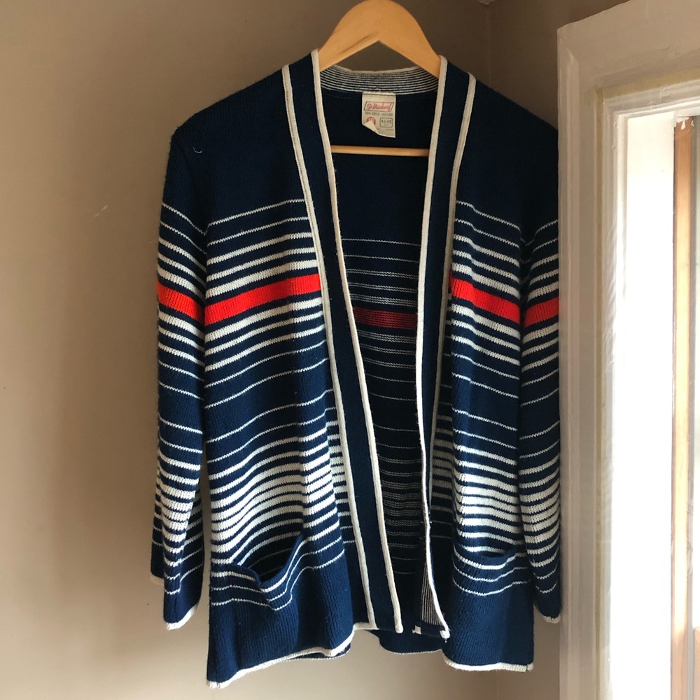 Vintage stripped cardigan